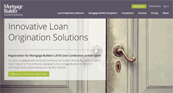 Desktop Screenshot of mortgagebuilder.com